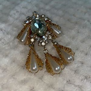 Vintage fantasy brooch